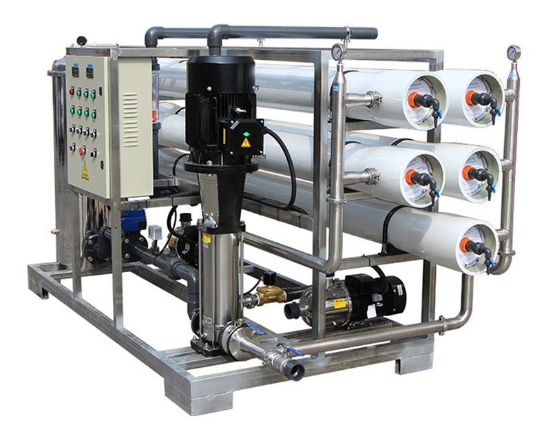 八步10吨每小时工业RO反渗透设备
